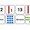 00000Number matching Game 10 to 21c
